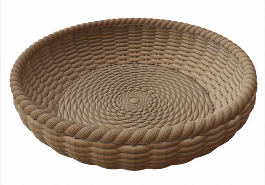 Handcrafted-Woven Style Mini Bowl – 125 x 125 x 35mm