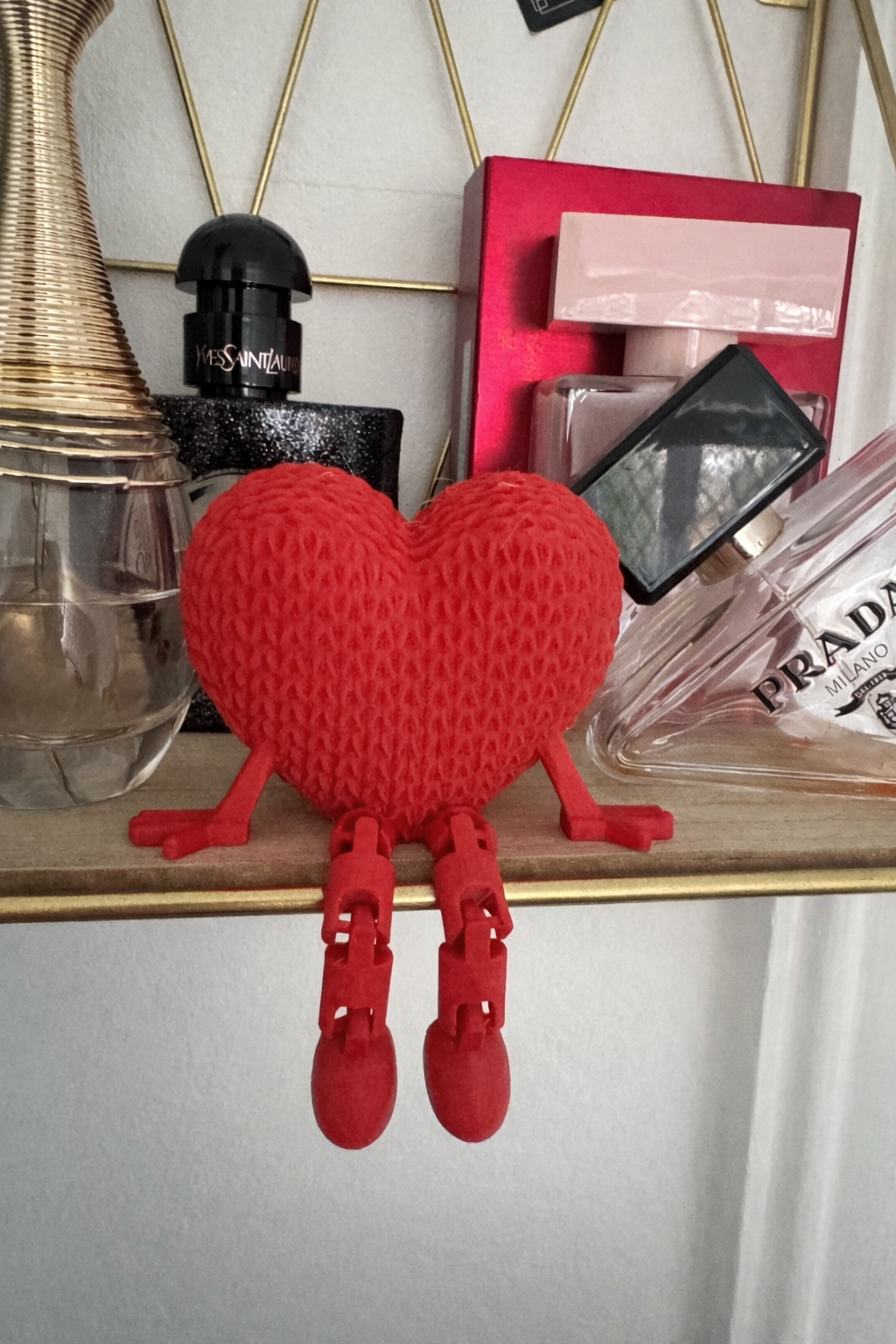 Cute Heart With Dangly Legs