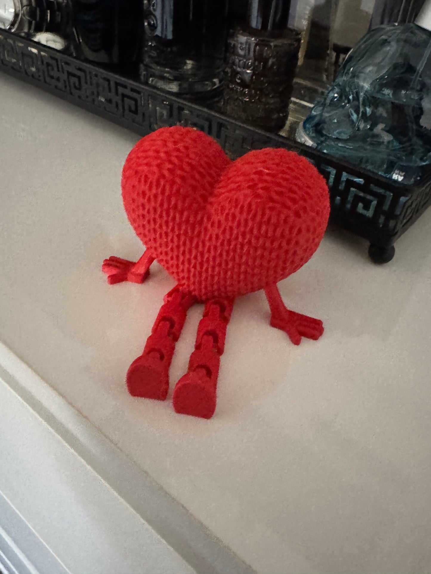 Cute Heart With Dangly Legs