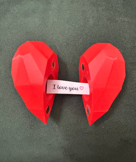 Magnetic Love Heart with Hidden Message – A Tiny Gift with a Big Meaning ❤️
