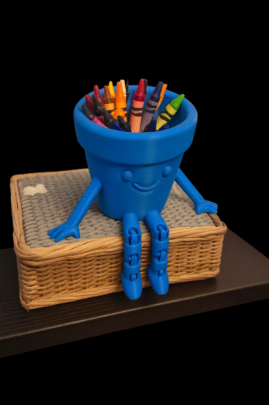 Cute Mini Planter Storage Pots – Unique Character Designs for Home Or Desks