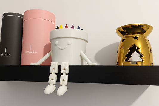 Cute Mini Planter Storage Pots – Unique Character Designs for Home Or Desks